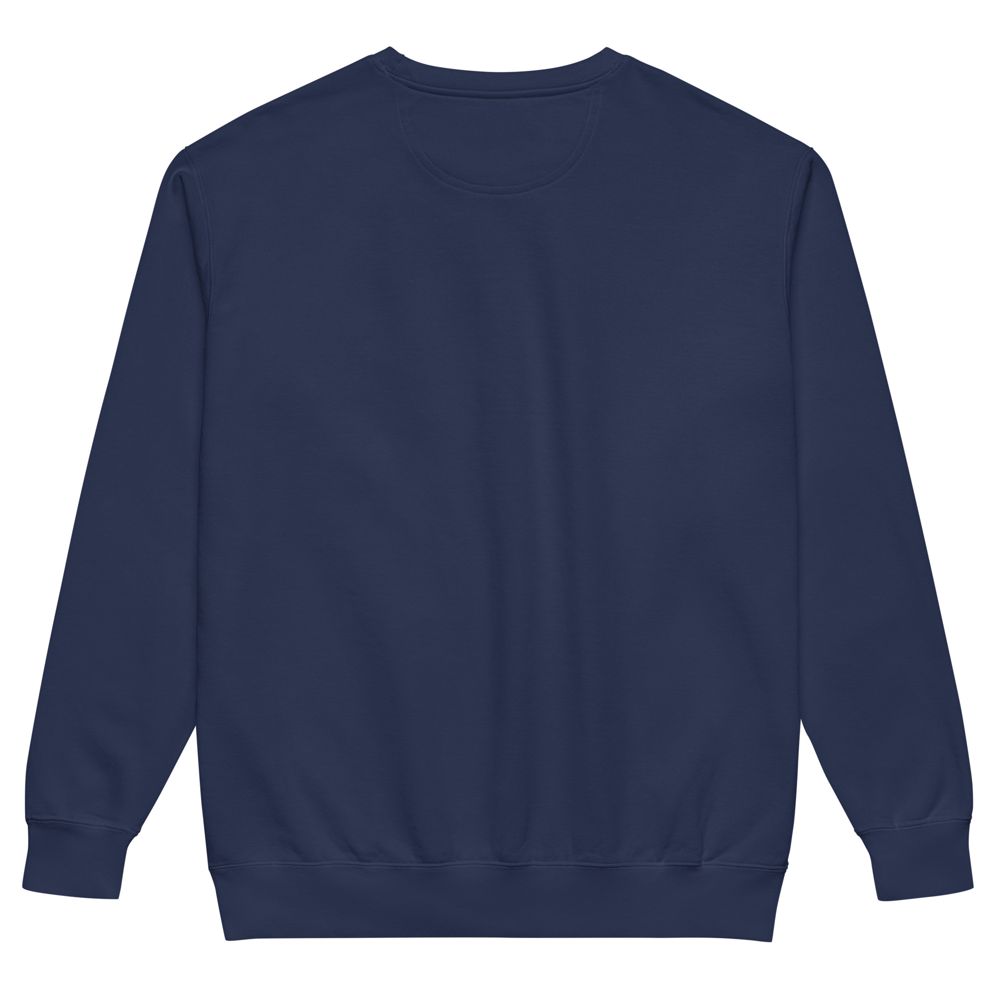 Unisex garment-dyed sweatshirt
